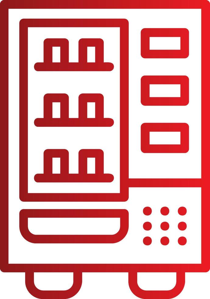 Vending Machine Vector Icon