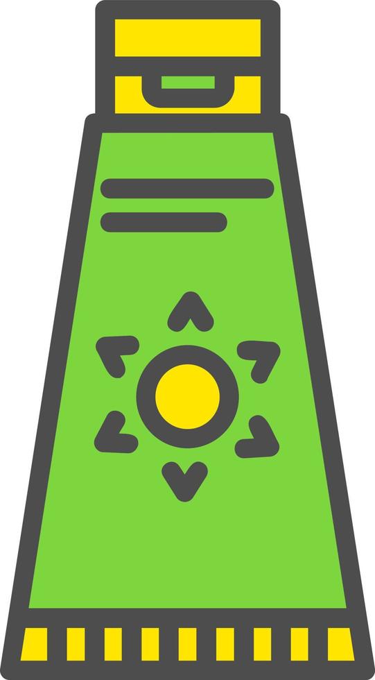 Suncream Vector Icon