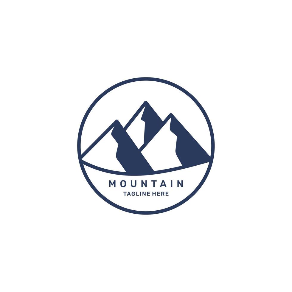 Mountain Logo Icon vector