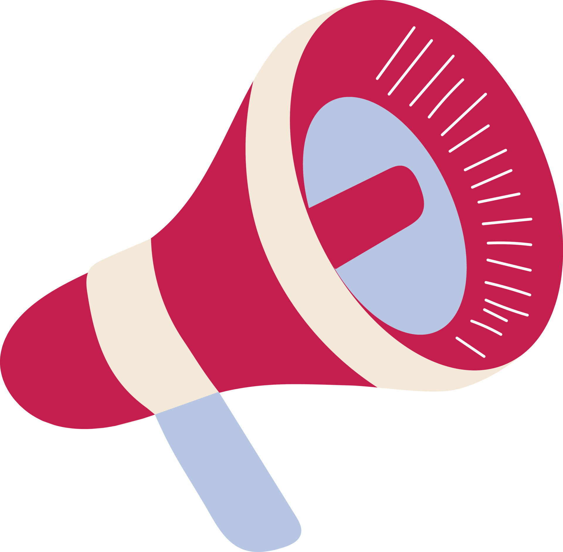 Directors megaphone illustration 17087062 Vector Art at Vecteezy