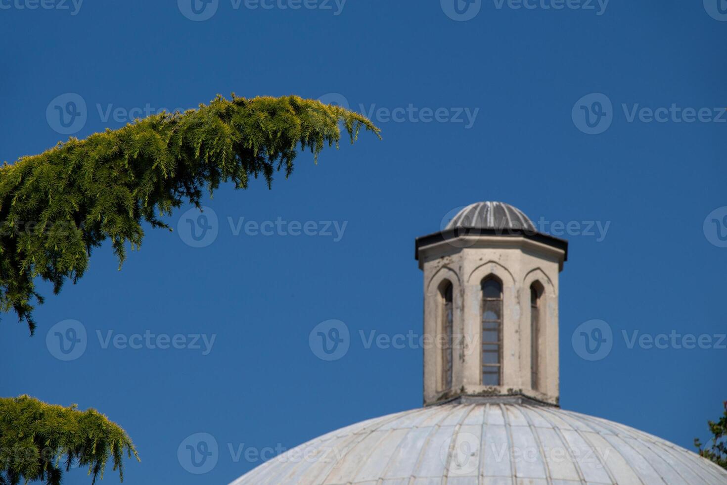 Outer view of dome in Ottoman architecture 17087396 Stock Photo at Vecteezy