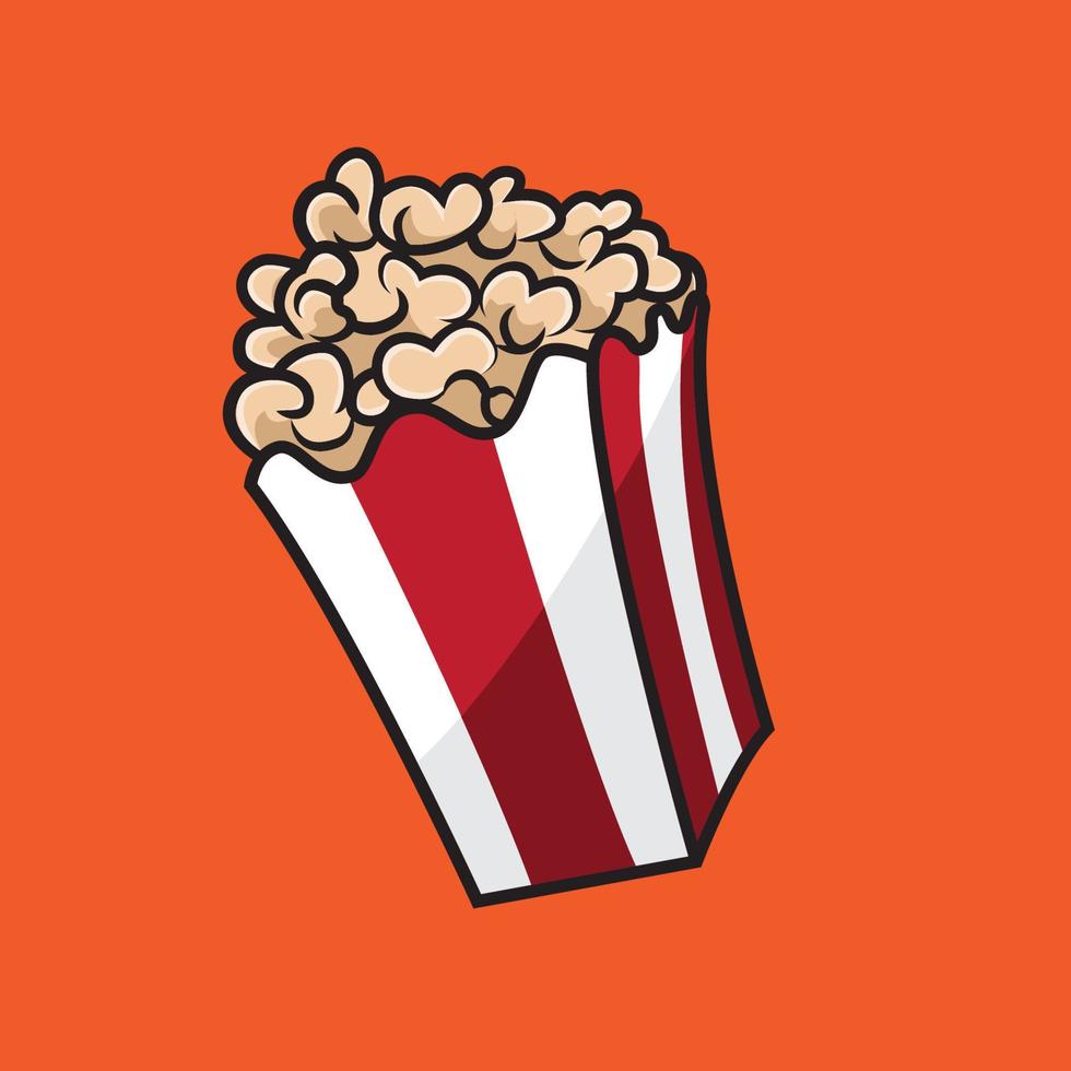 Cinema Pop corn vector stock