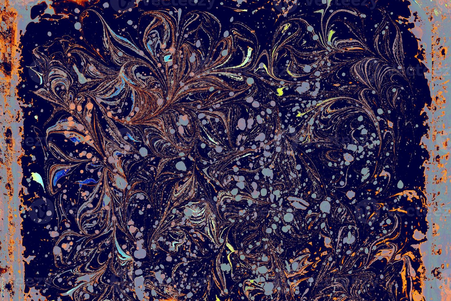 patrón de marmoleado creativo abstracto para tela, textura de fondo de diseño foto