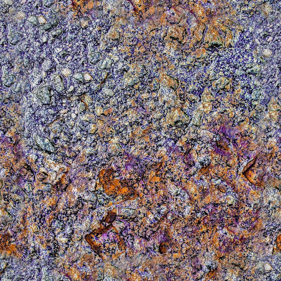 Photo realistic seamless repeatable texture pattern of rusty walls with cracks and lots of structured details.