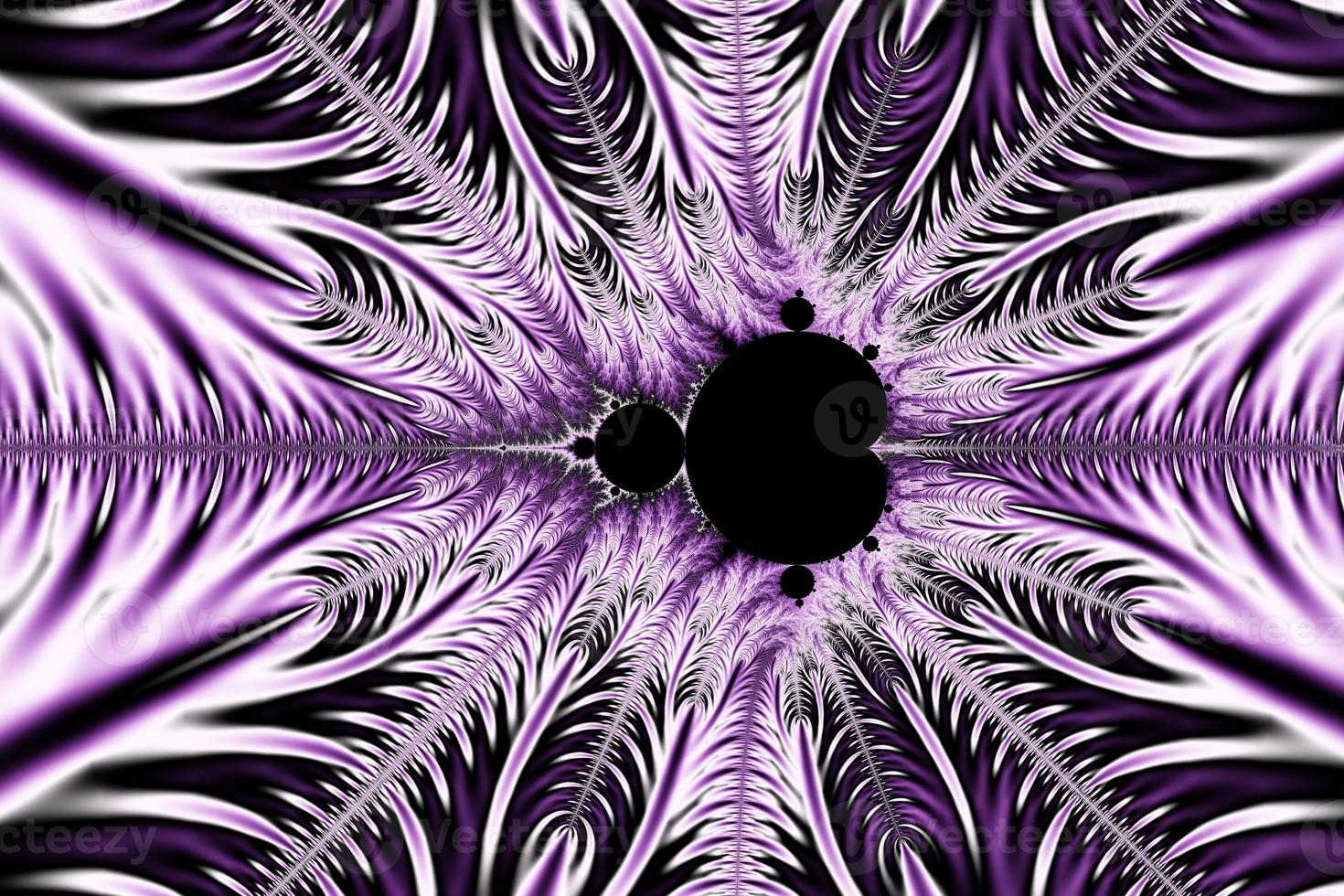The infinite mathematical mandelbrot set fractal - artwork background. photo