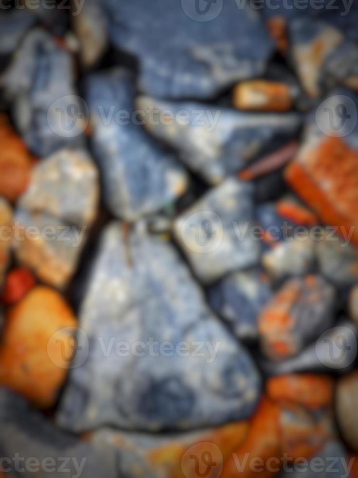 Broken rocks photographed at close range so that all the photo frames are filled with them. It is suitable for backgrounds