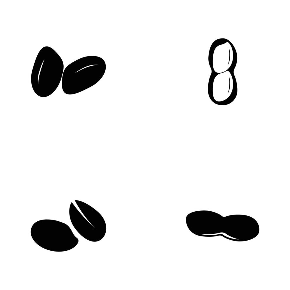 peanut icon Vector