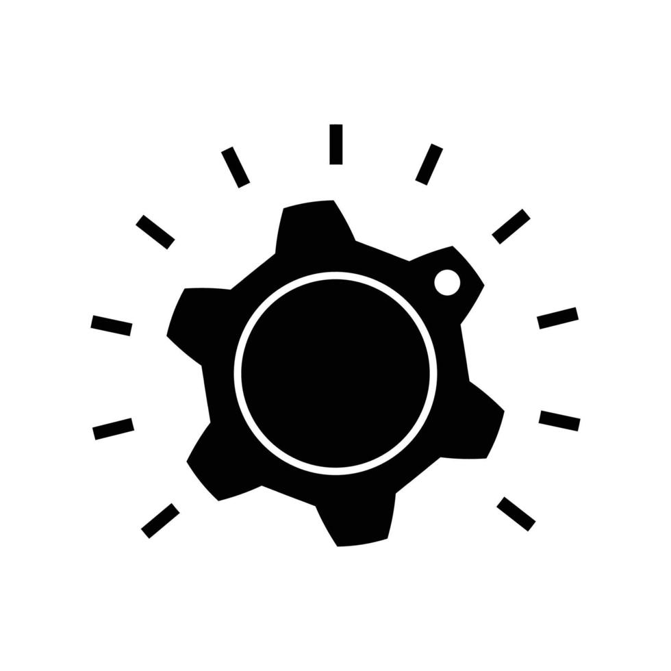 knob icon stock illustration design vector