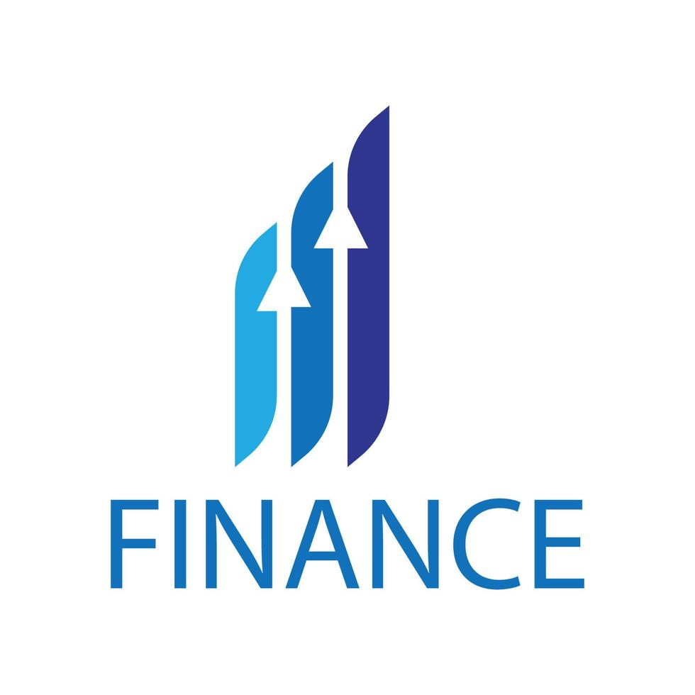 grow finance logo vector