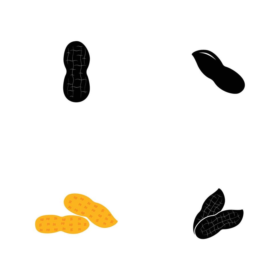 peanut icon Vector