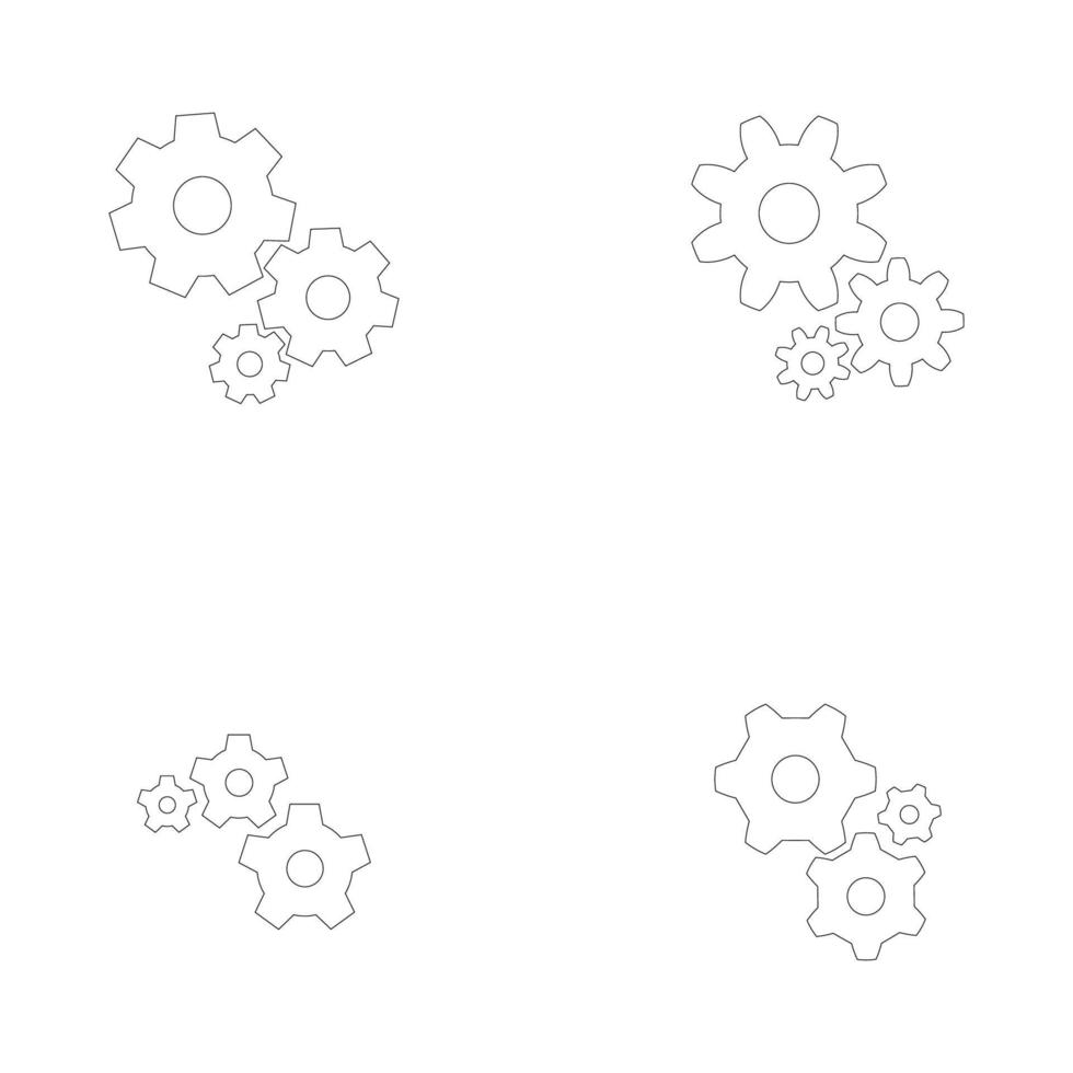 gear icon Vector