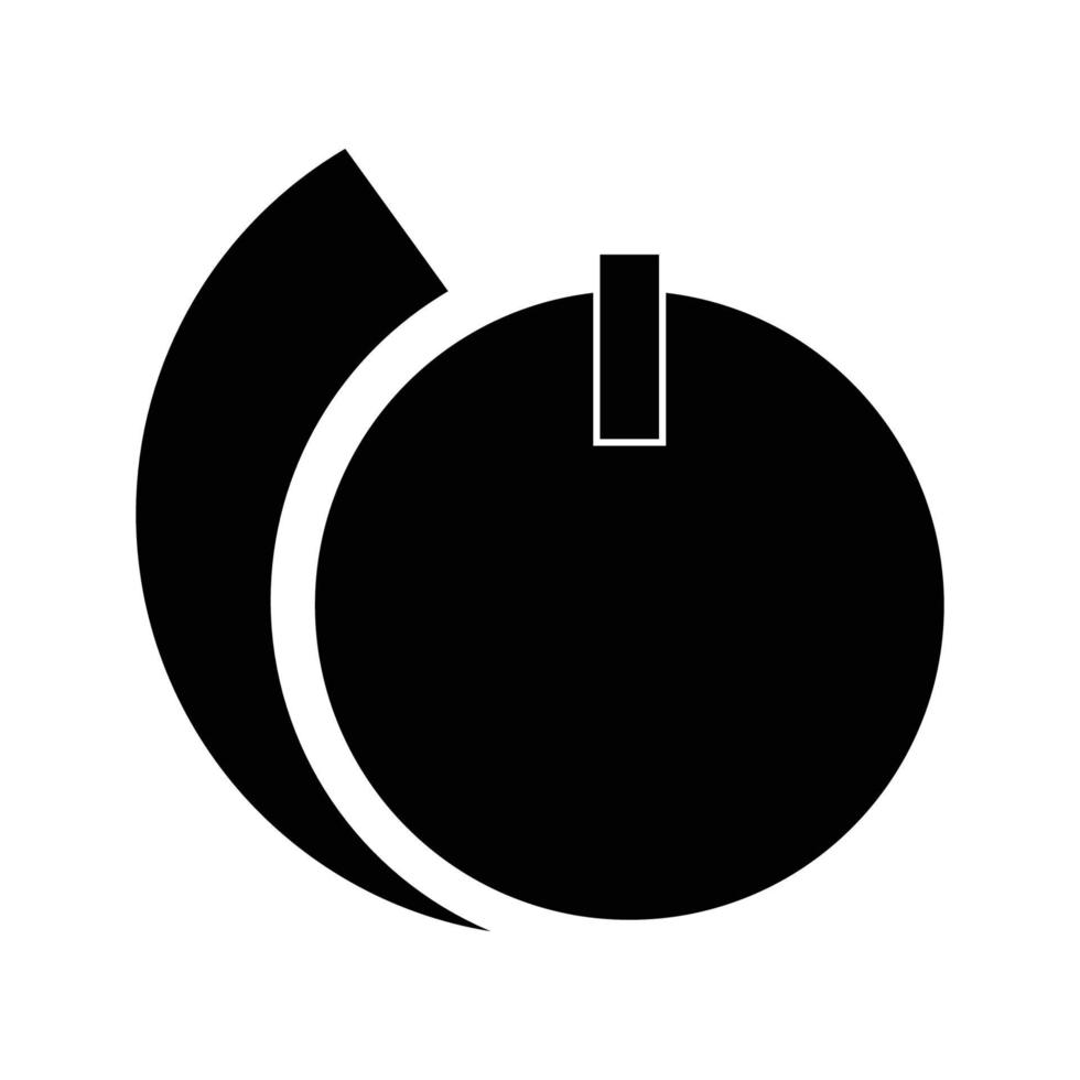 knob icon stock illustration design vector