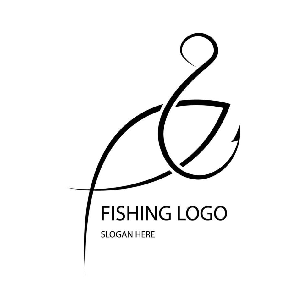 vector logo de pesca