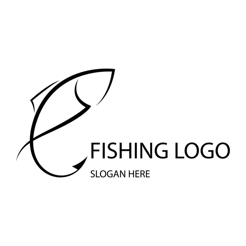 fishing logo Vector