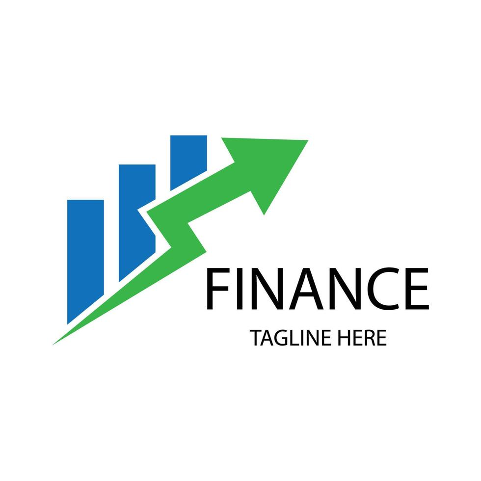 grow finance logo vector