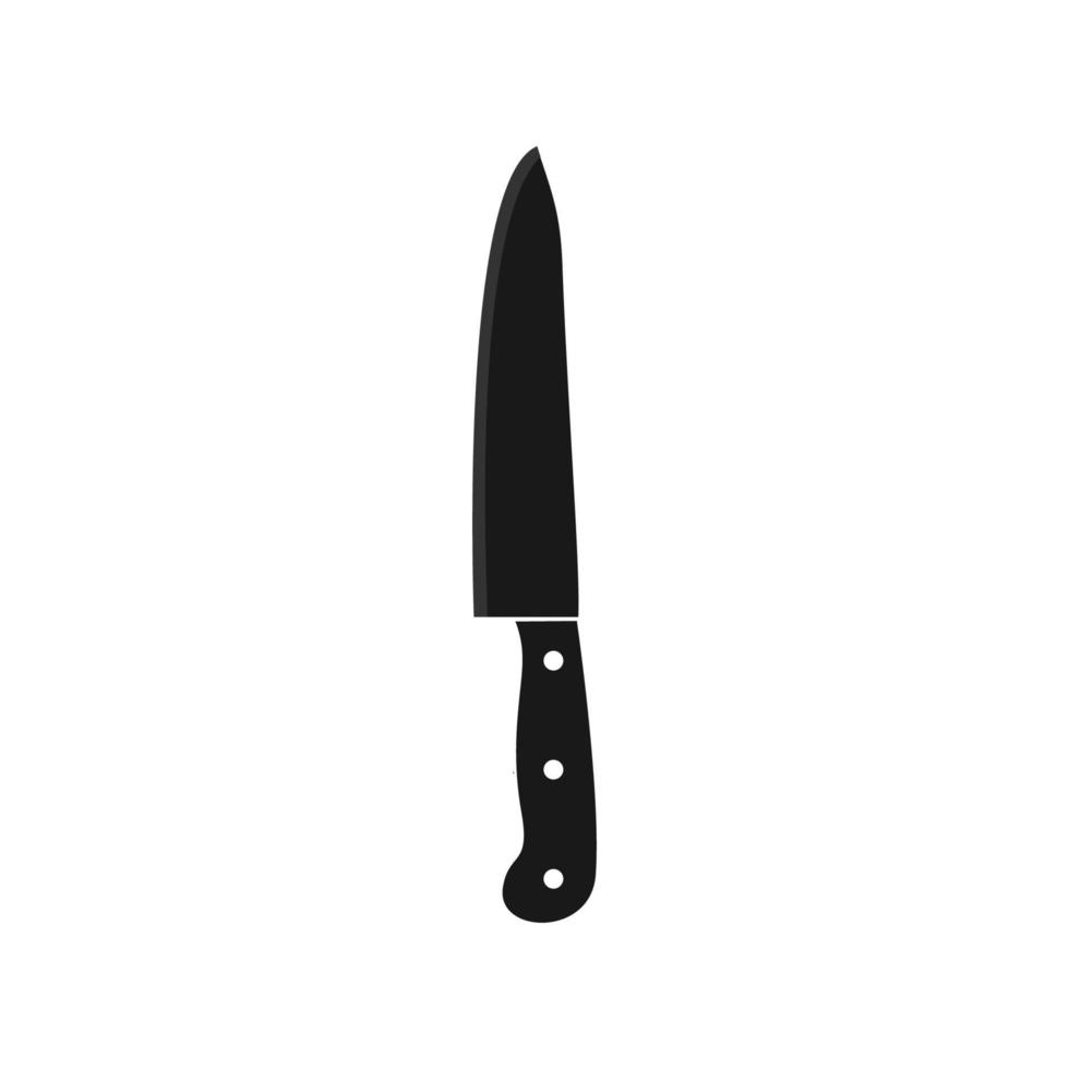 knife logo vector