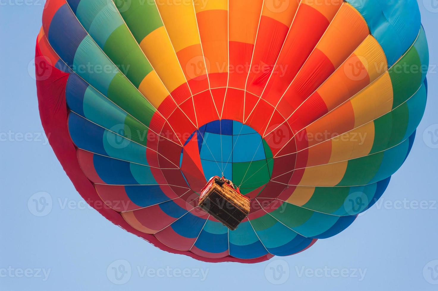 on top of the balloons, inflate and float in the air photo