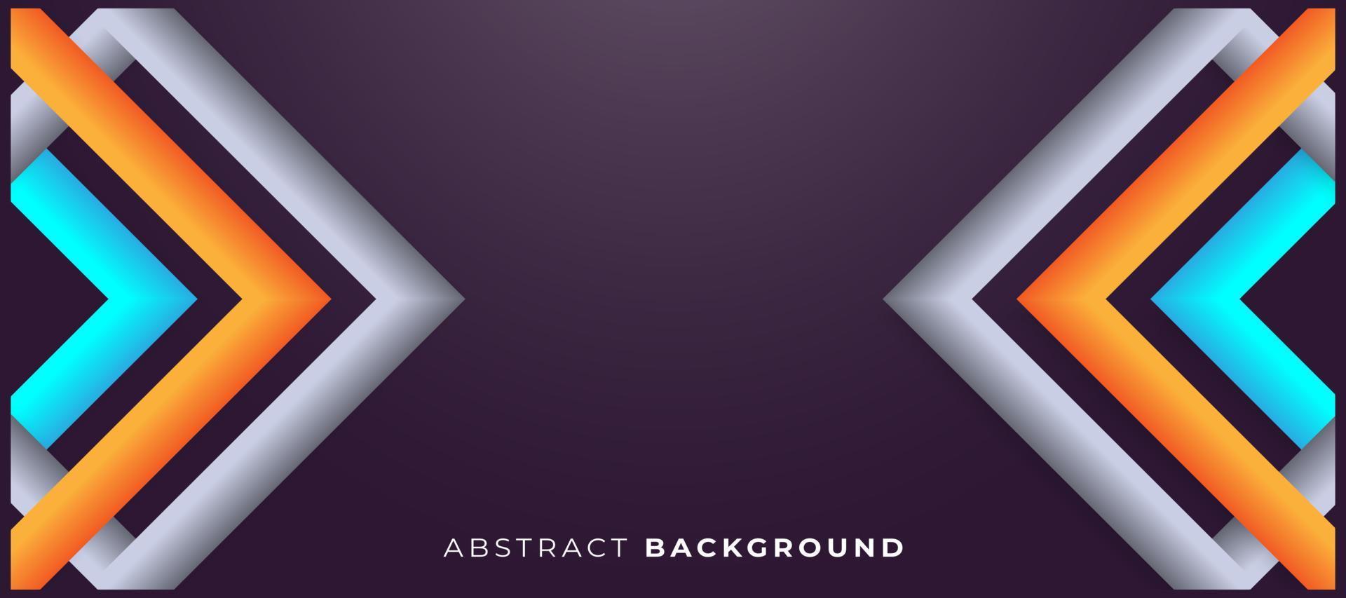 modern abstract background in bold colors vector