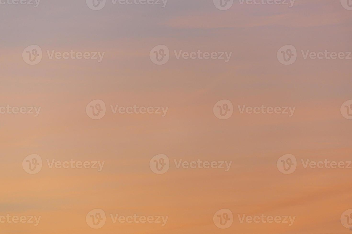 Image of colorful evening sky with light clouds photo