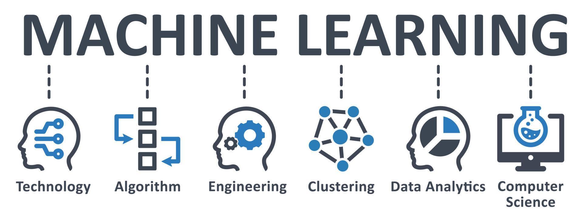 Machine learning icon - vector illustration . machine, learning ...