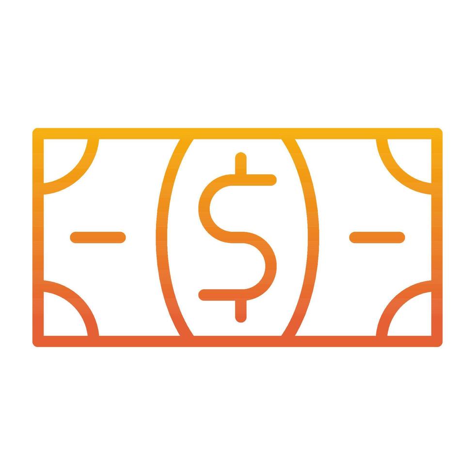 dollar icon, suitable for a wide range of digital creative projects. vector