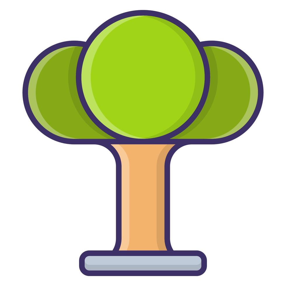 Tree icon, suitable for a wide range of digital creative projects ...