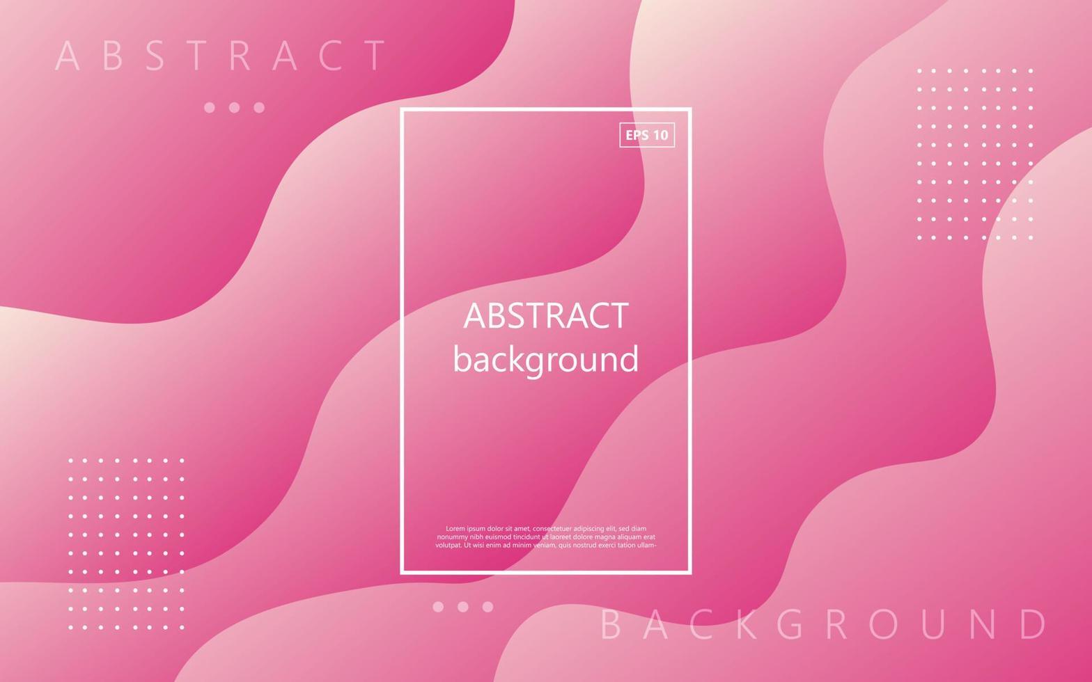 abstract wavy pink pastel fluid shape background. eps10 vector