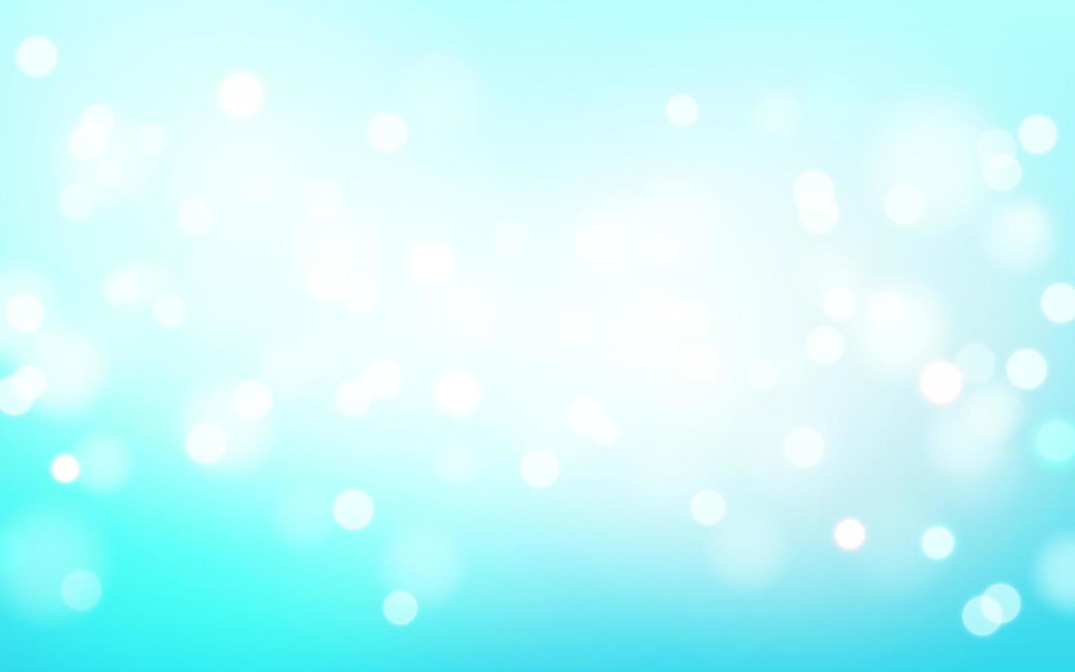 Sky blue bokeh soft light abstract background, Vector eps 10 illustration bokeh particles, Background decoration