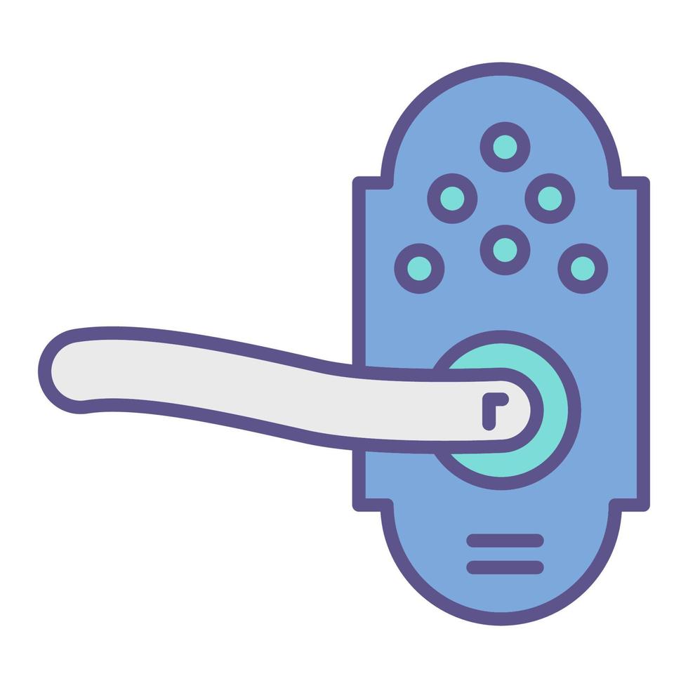 smart lock icon, suitable for a wide range of digital creative projects. vector