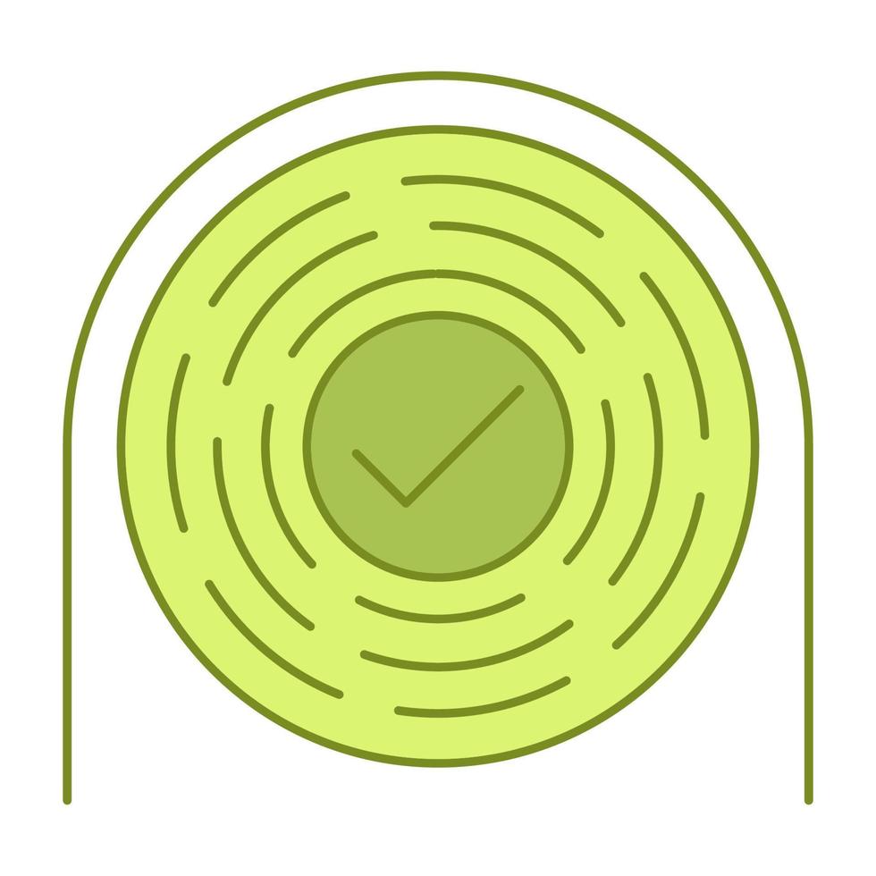 uniqueness icon, suitable for a wide range of digital creative projects. vector