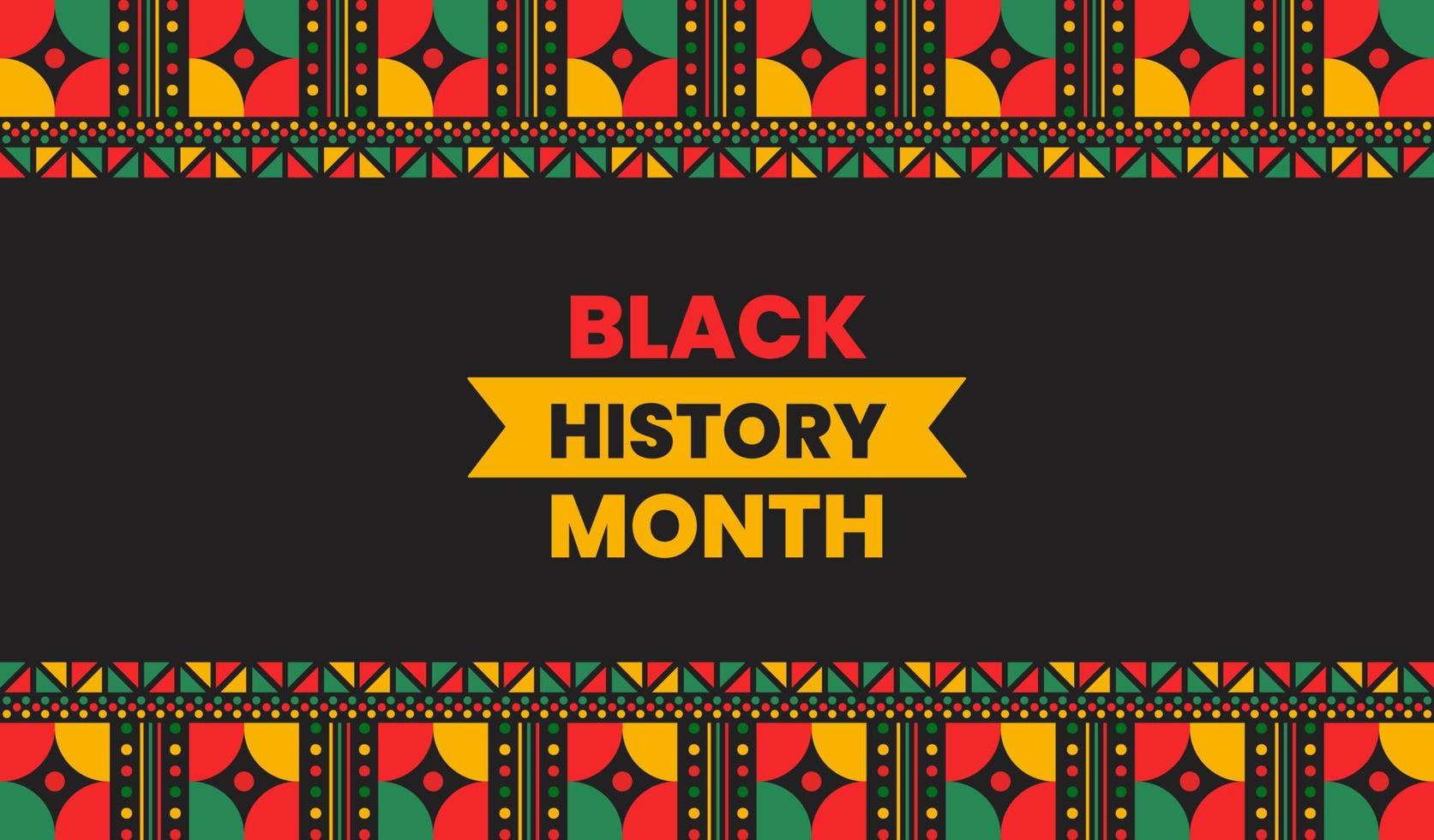 black history month background. black history month 2023 background. African American History or Black History Month. Celebrated annually in February in the USA and Canada. vector