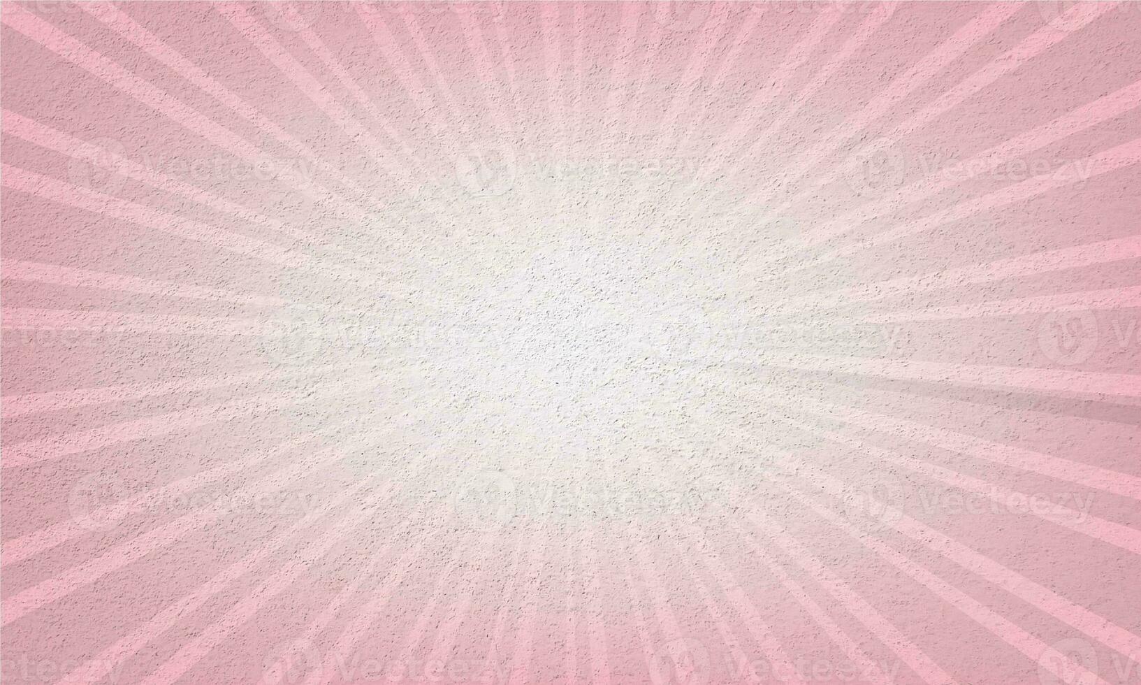 Pink color sunburst pattern background photo