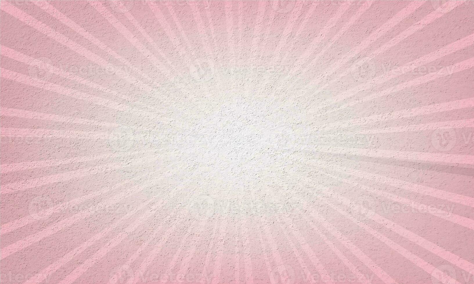 Pink color sunburst pattern background photo