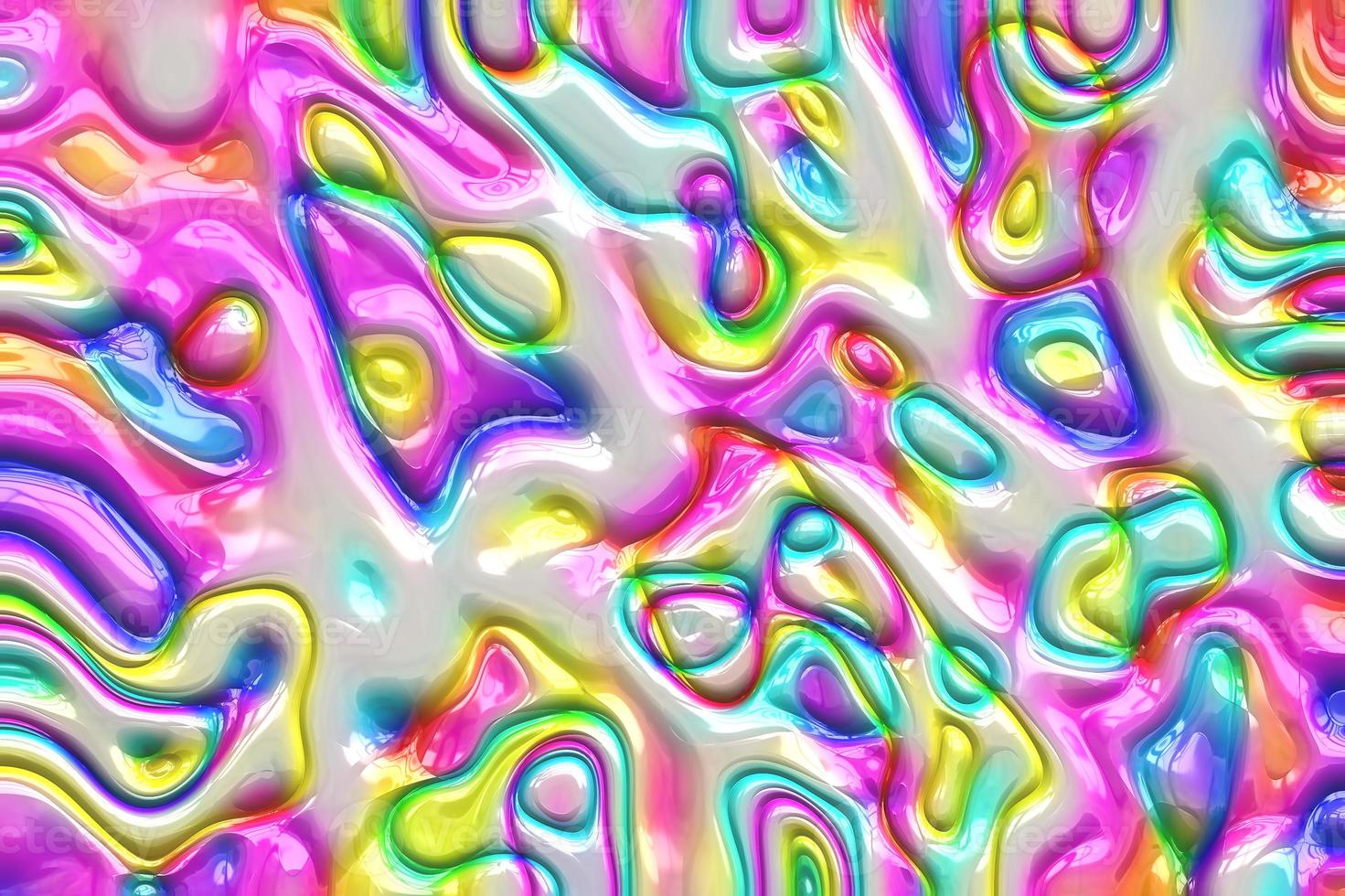 Abstract glossy liquid background,Glitter texture background.Abstract modern painting.Digital modern colorful texture.Digital background illustration.Textured background.Holographic liquid background photo