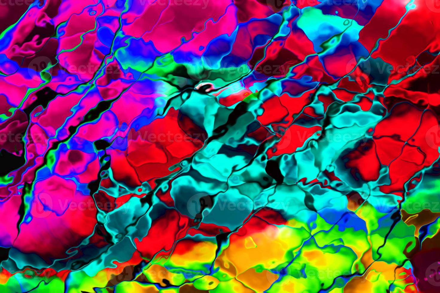 Abstract modern painting.Digital modern colorful texture.Digital background illustration.Textured background.Holographic liquid background.Multicolor gradient texture photo