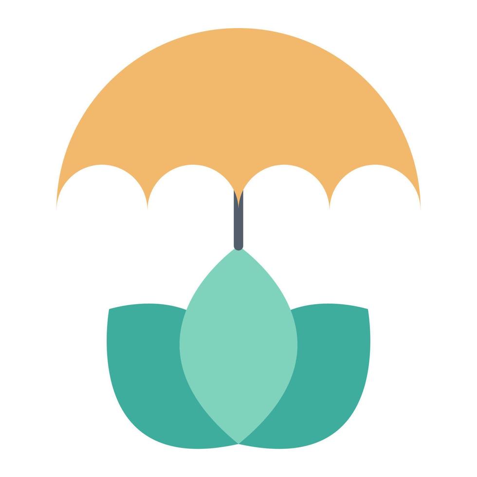 ecology protection icon, suitable for a wide range of digital creative projects. vector