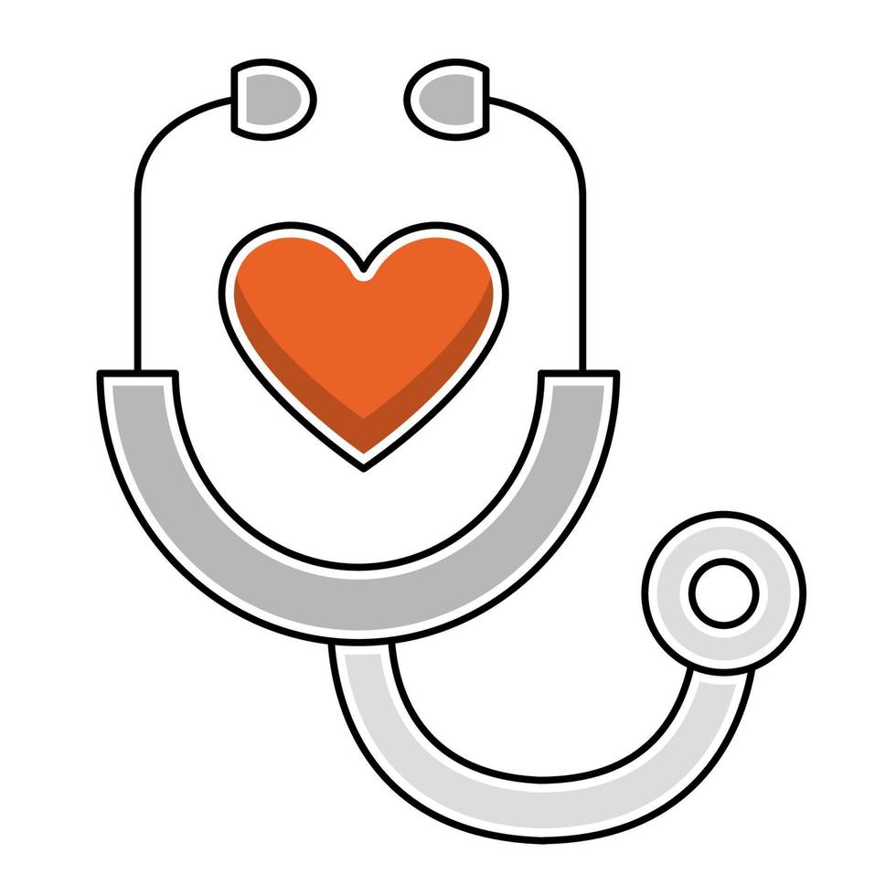 heart attack icon, suitable for a wide range of digital creative projects. vector