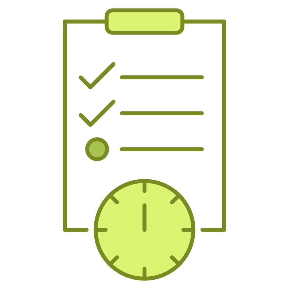 deadline icon, suitable for a wide range of digital creative projects. vector