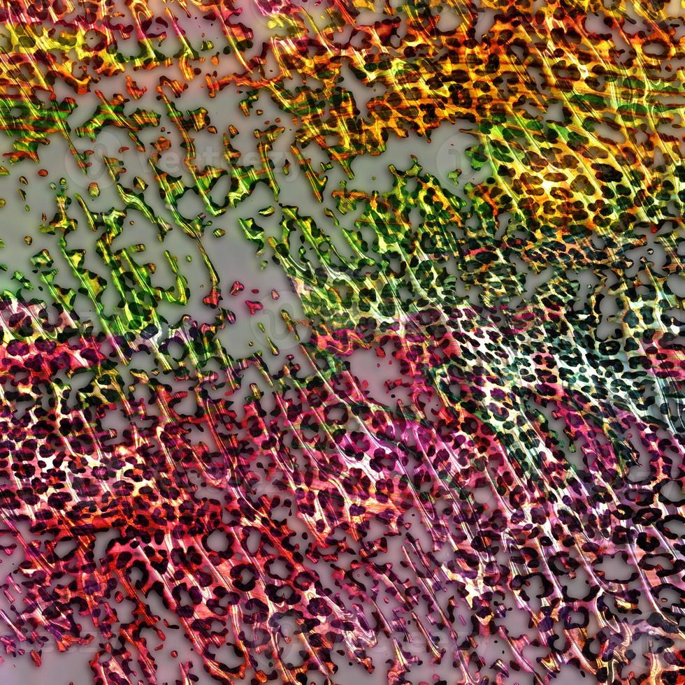 fondo abstracto de textura de leopardo agrietado, fondo abstracto de piel animal foto