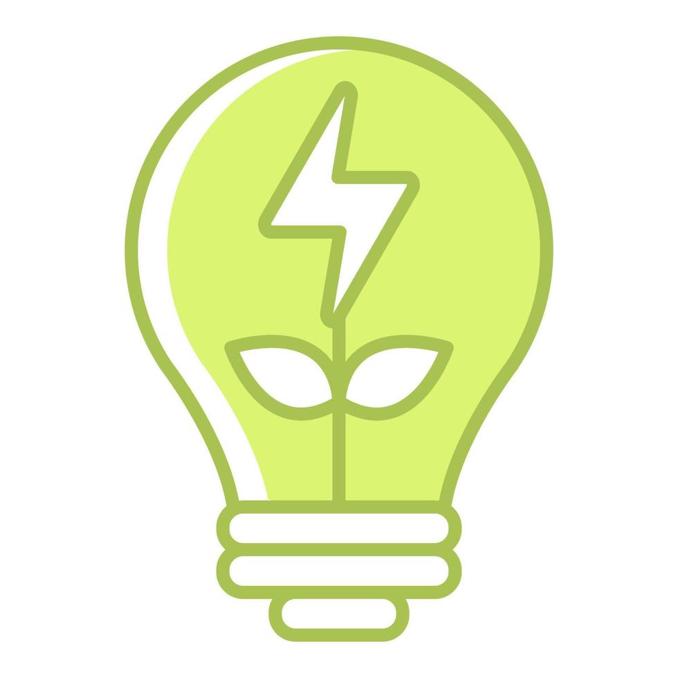 Clean energy icon, suitable for a wide range of digital creative projects. vector