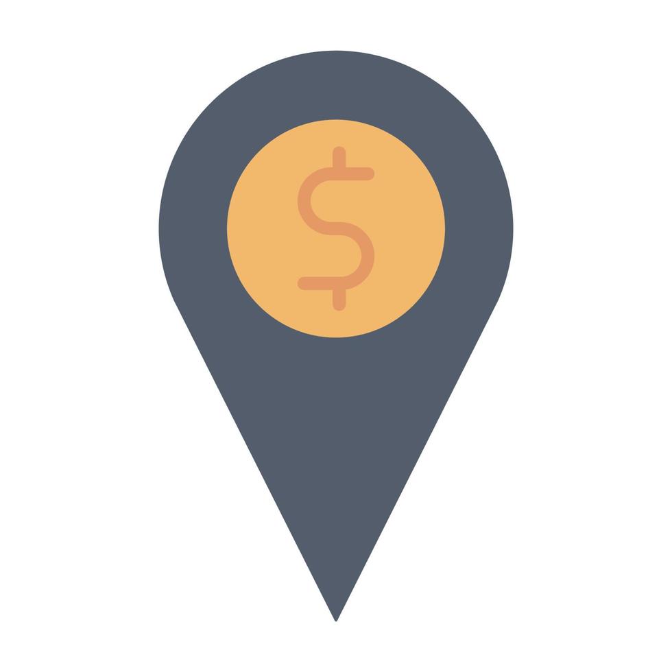 money location icon, suitable for a wide range of digital creative projects. vector