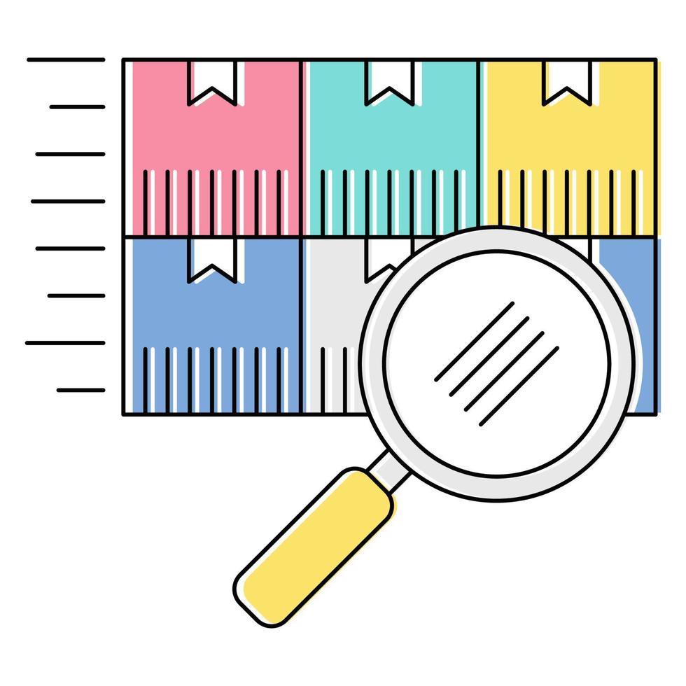 shipping search icon, suitable for a wide range of digital creative projects. vector