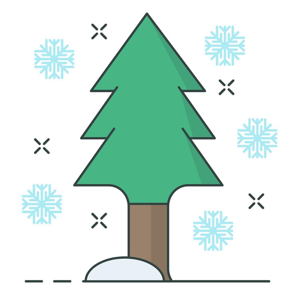 Snow icon, suitable for a wide range of digital creative projects. vector
