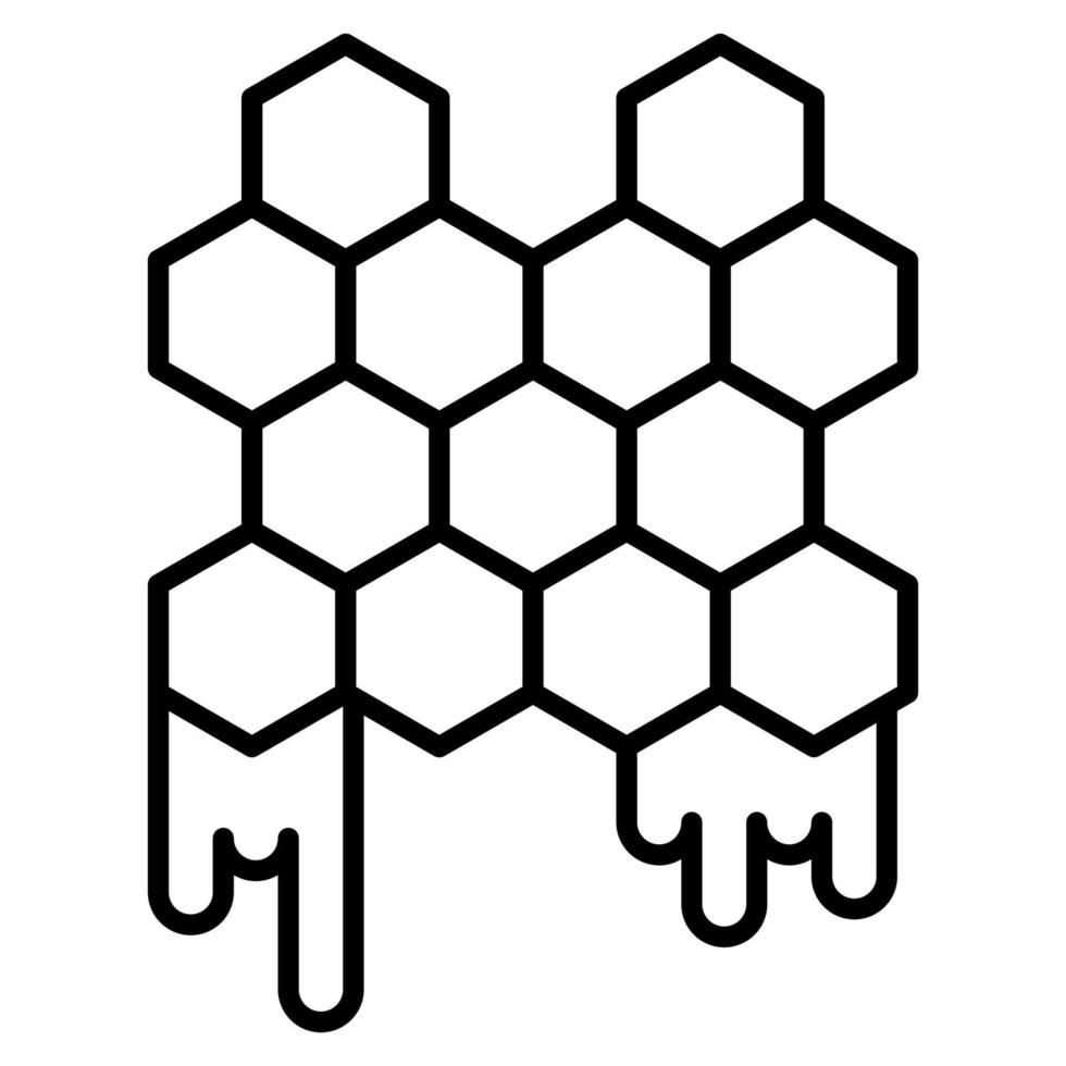 honeycomb icon, suitable for a wide range of digital creative projects. vector
