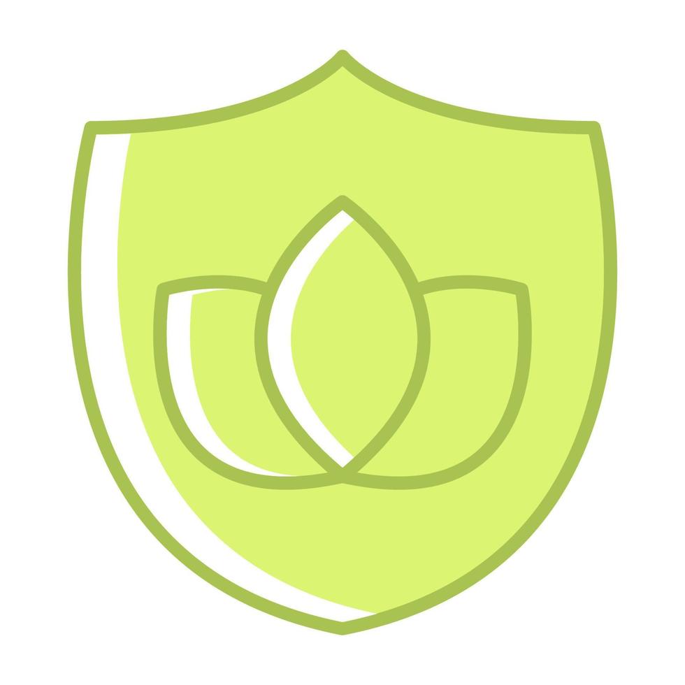 Nature protection icon, suitable for a wide range of digital creative projects. vector