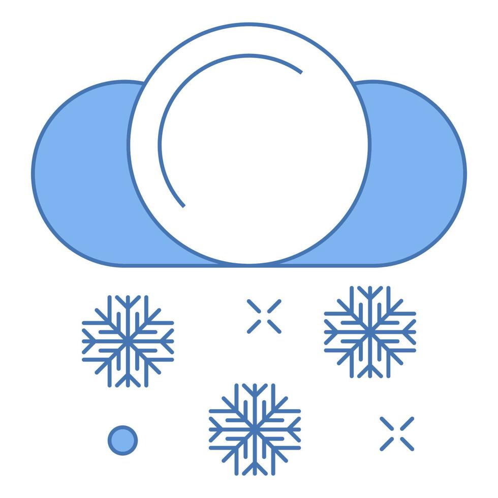 Winter icon, suitable for a wide range of digital creative projects. vector