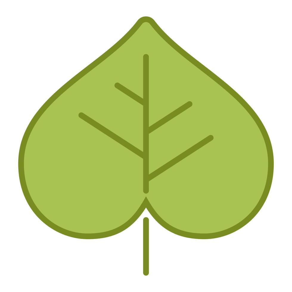 Leaf icon, suitable for a wide range of digital creative projects. vector