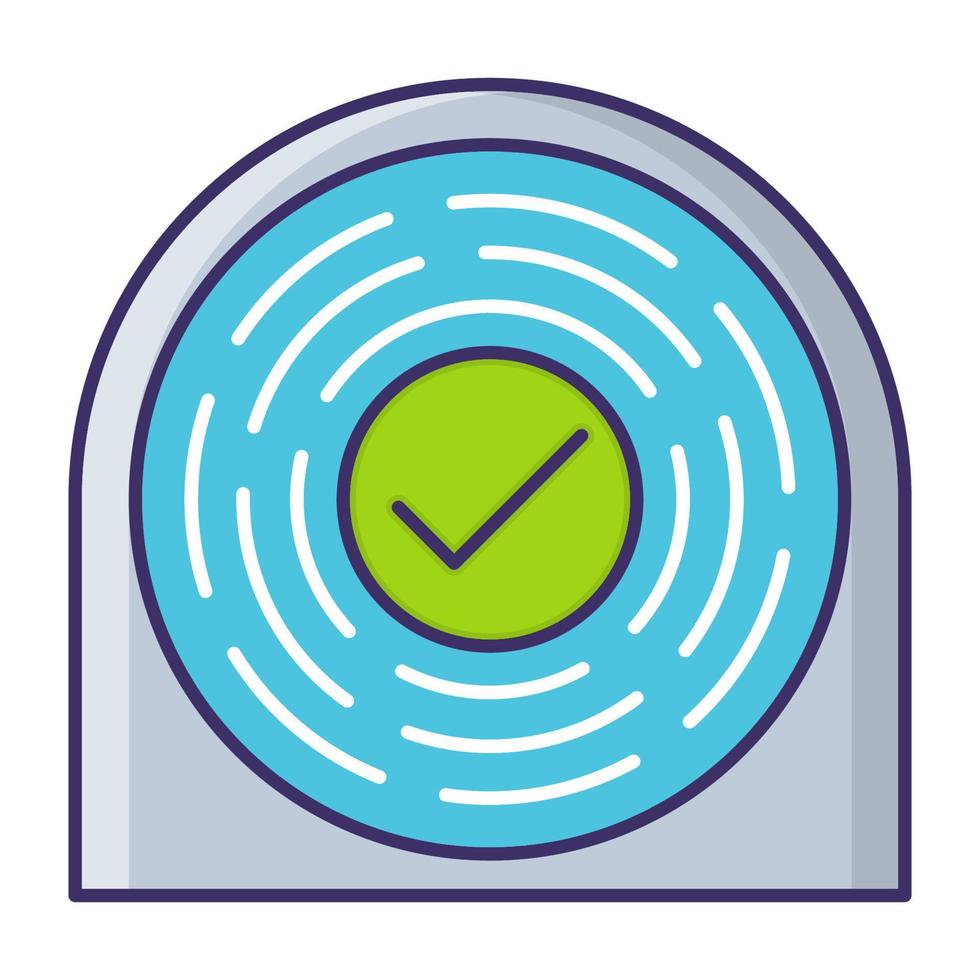 uniqueness icon, suitable for a wide range of digital creative projects. vector