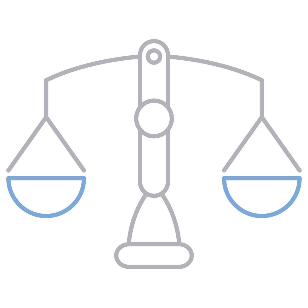 scales icon, suitable for a wide range of digital creative projects. vector