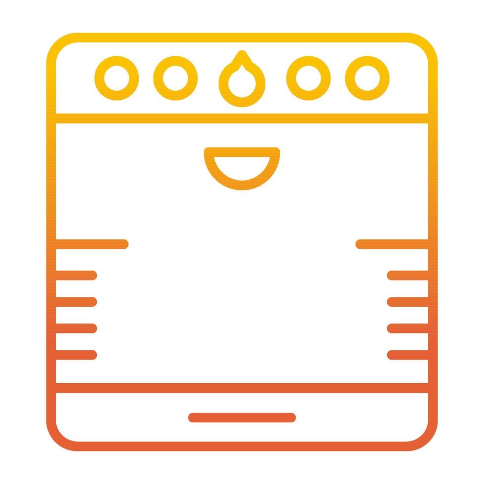 stove icon, suitable for a wide range of digital creative projects. vector